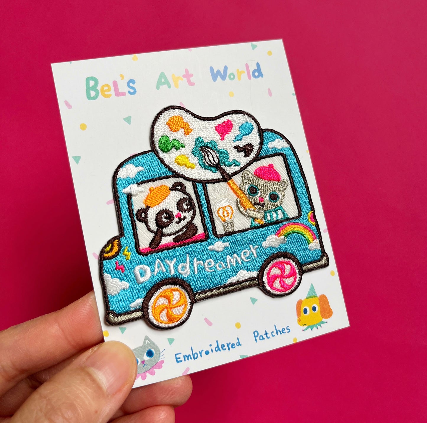 Day dreamer - artist truck Iron On Patch