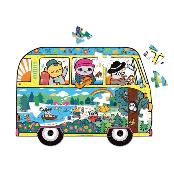 Adventure Van 75 Piece Shaped Scene Puzzle