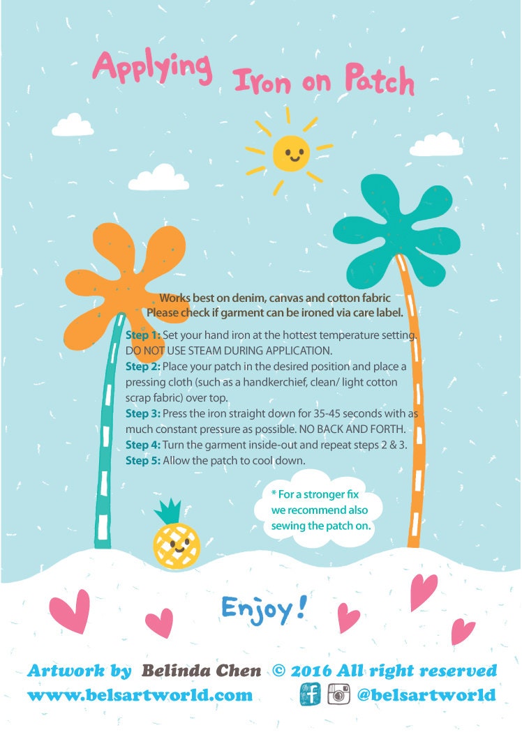 Panda Society Iron On Patch