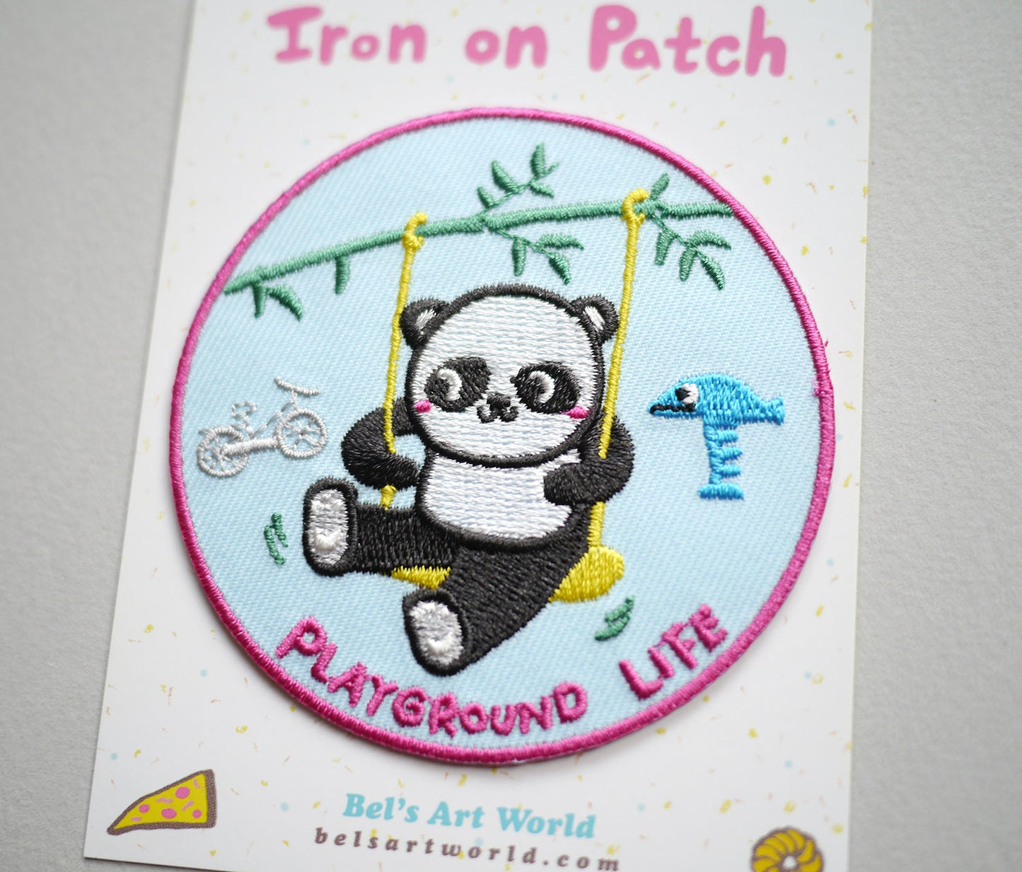 Playground Life - Iron On Patch