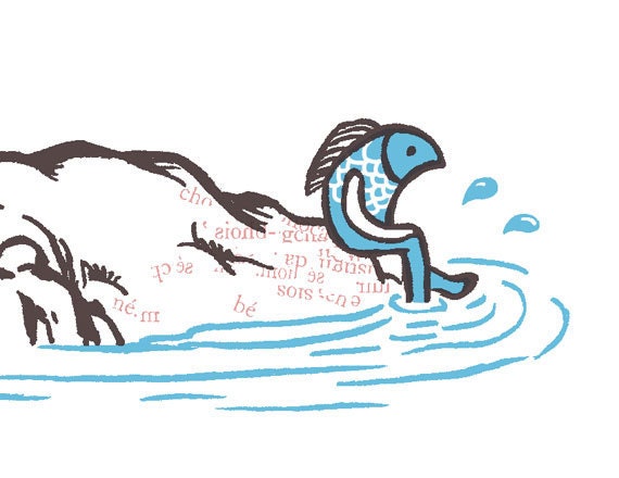 Lonely land- Original limited edition silk screen print