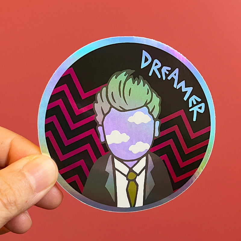 Illustrated vinyl stickers