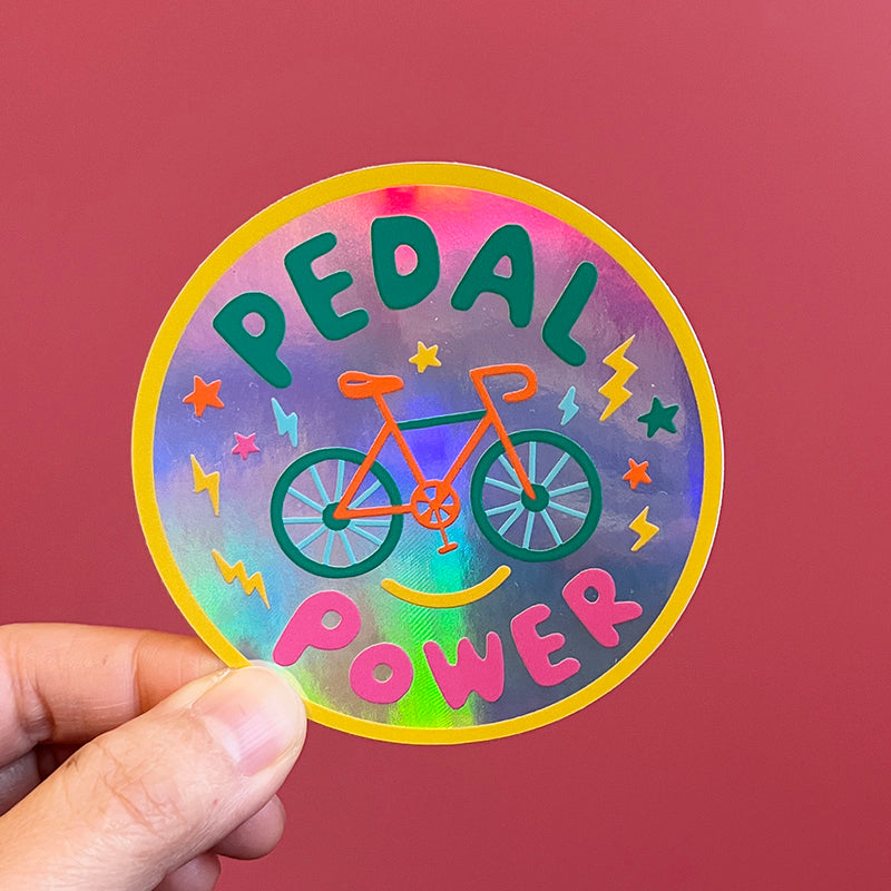 Illustrated vinyl stickers