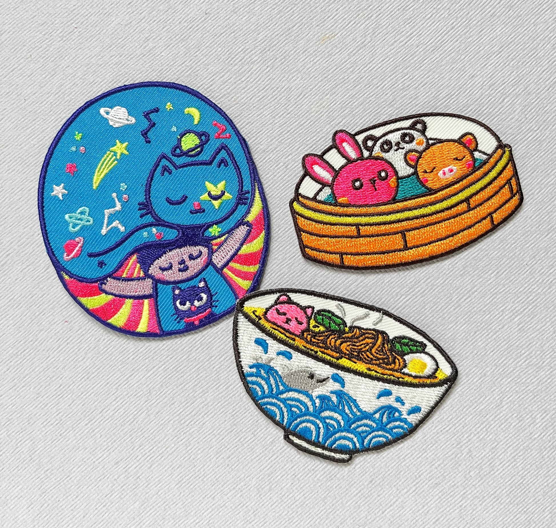 Small Patches - Kawaii Patches - Food Patches - Tiny Iron On Patch - Bread  Patch - Small Embroidery Patch -…