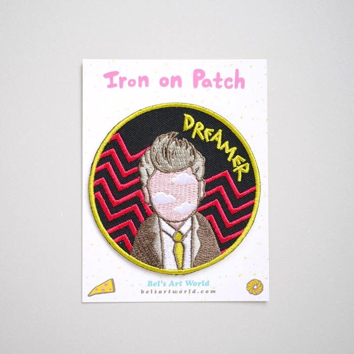 Twin Peaks - Surrealism - David Lynch inspired - Dreamer Iron On Patch