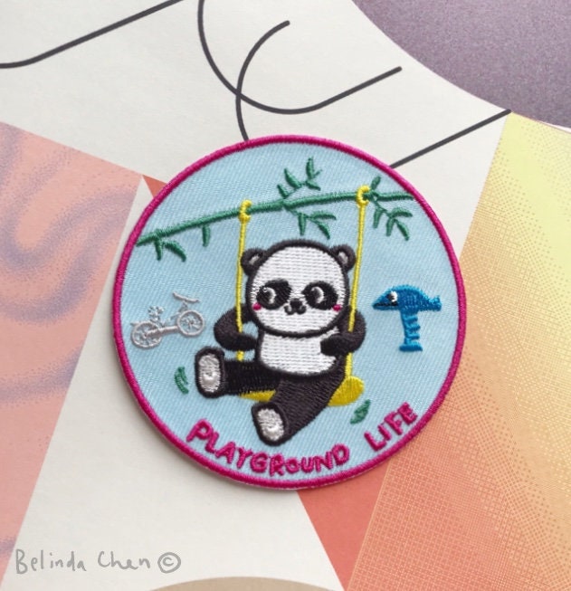 Playground Life -  Iron On Patch