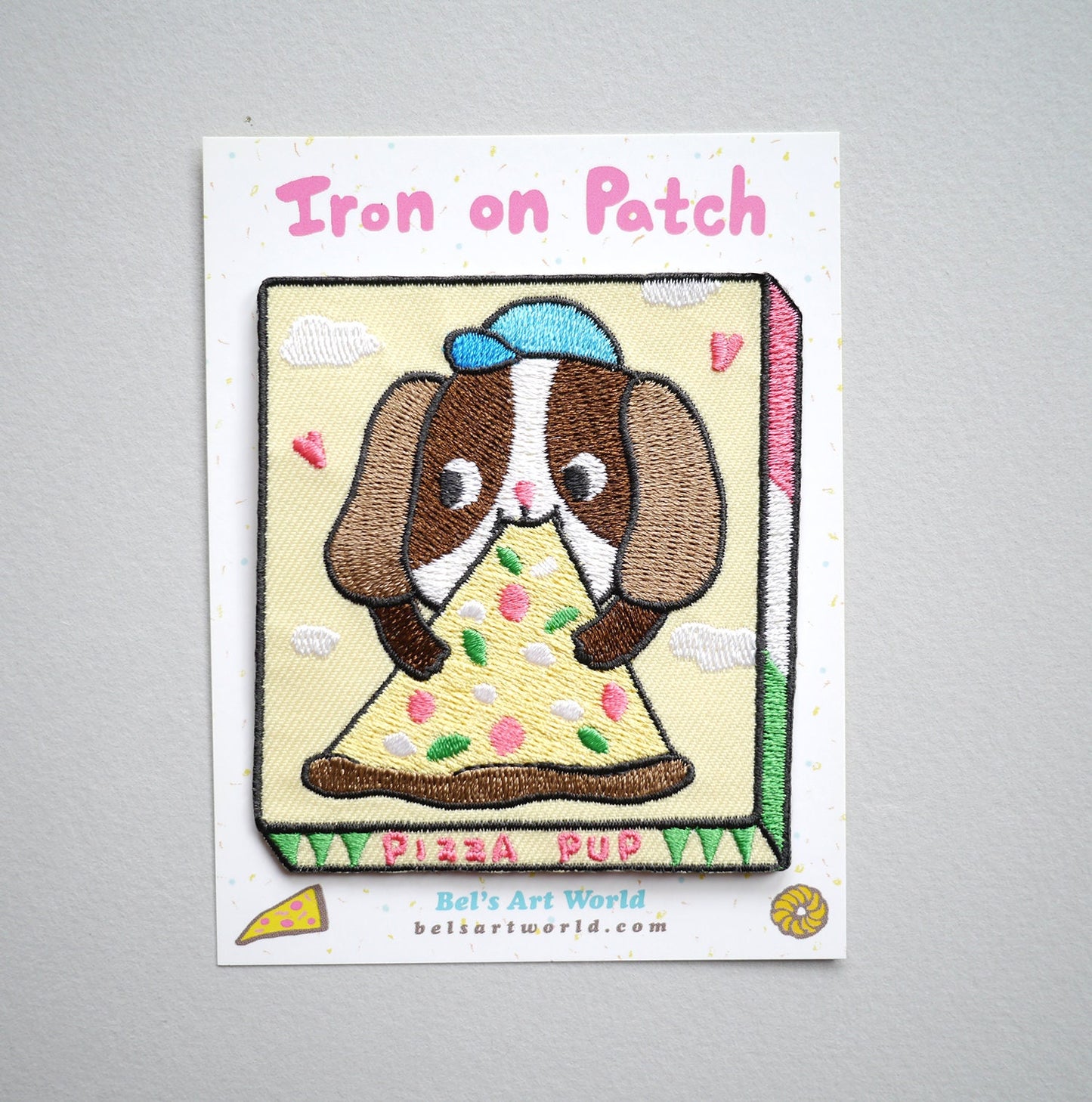 Pizza Pup -  Iron On Patch